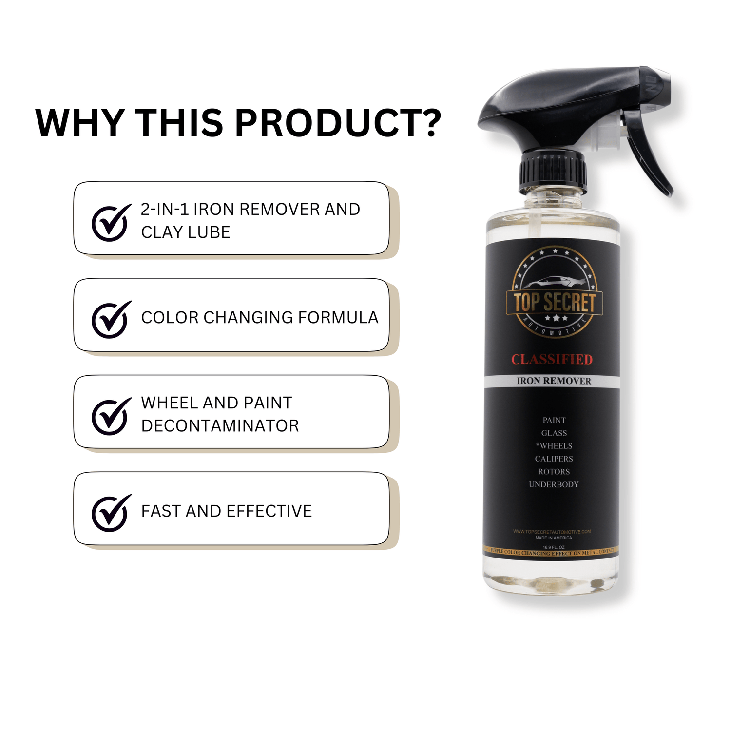 The best Iron Remover and Clay Lube! - Top Secret Automotive