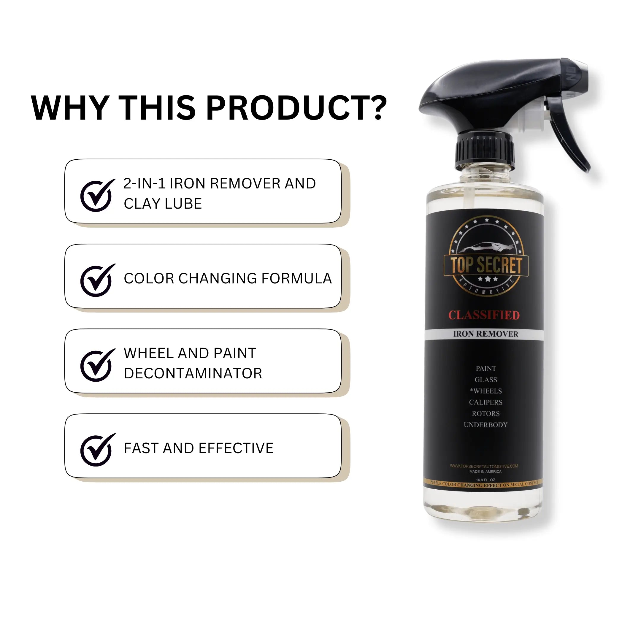 The best Iron Remover and Clay Lube! - Top Secret Automotive