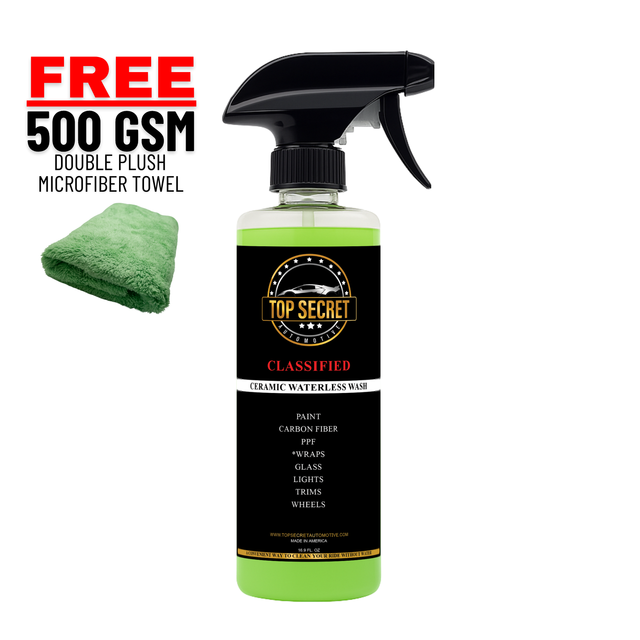 SWYFTX - CERAMIC WATERLESS WASH AND QUICK DETAILER