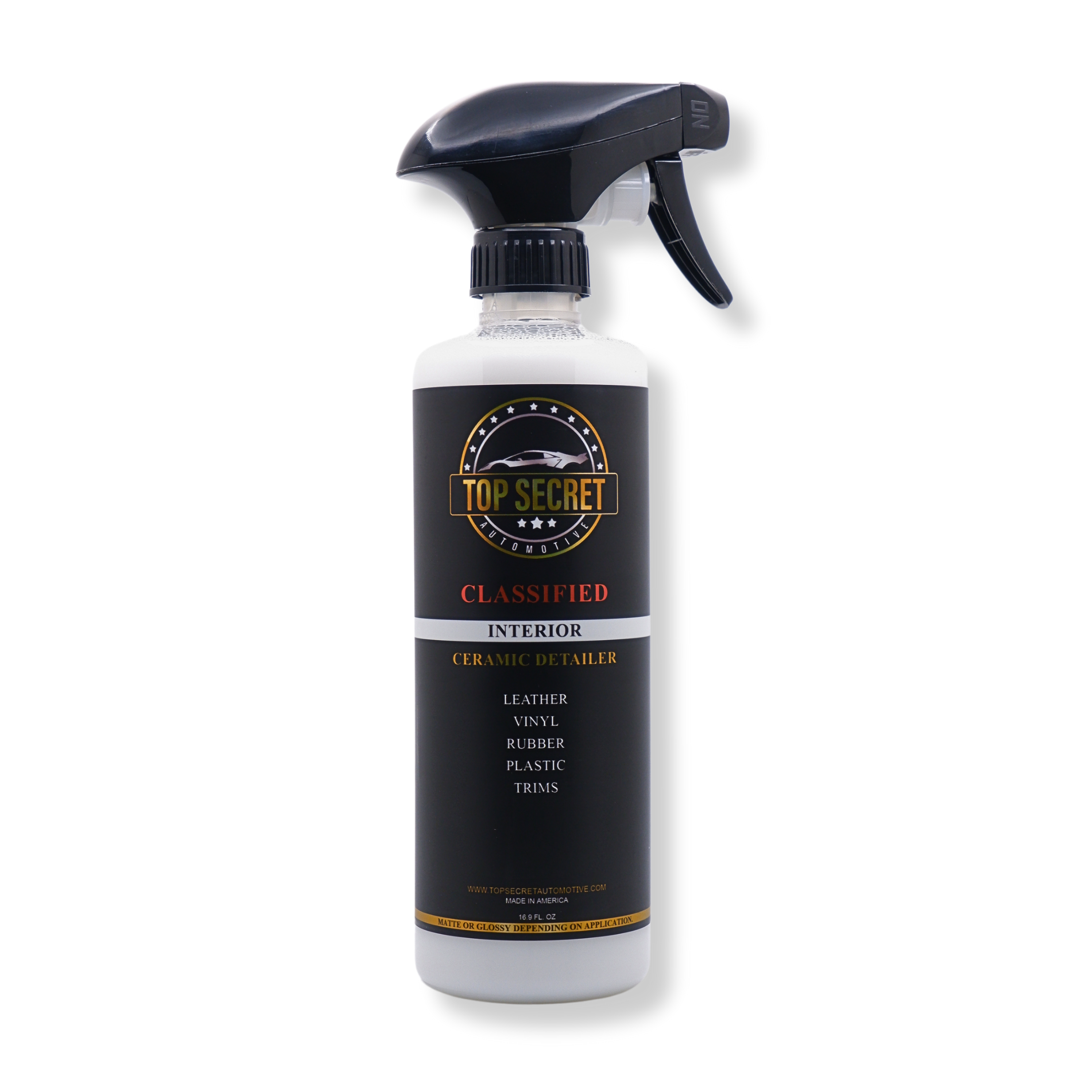 INTERIOR CERAMIC DETAILER (Label with bubbles)