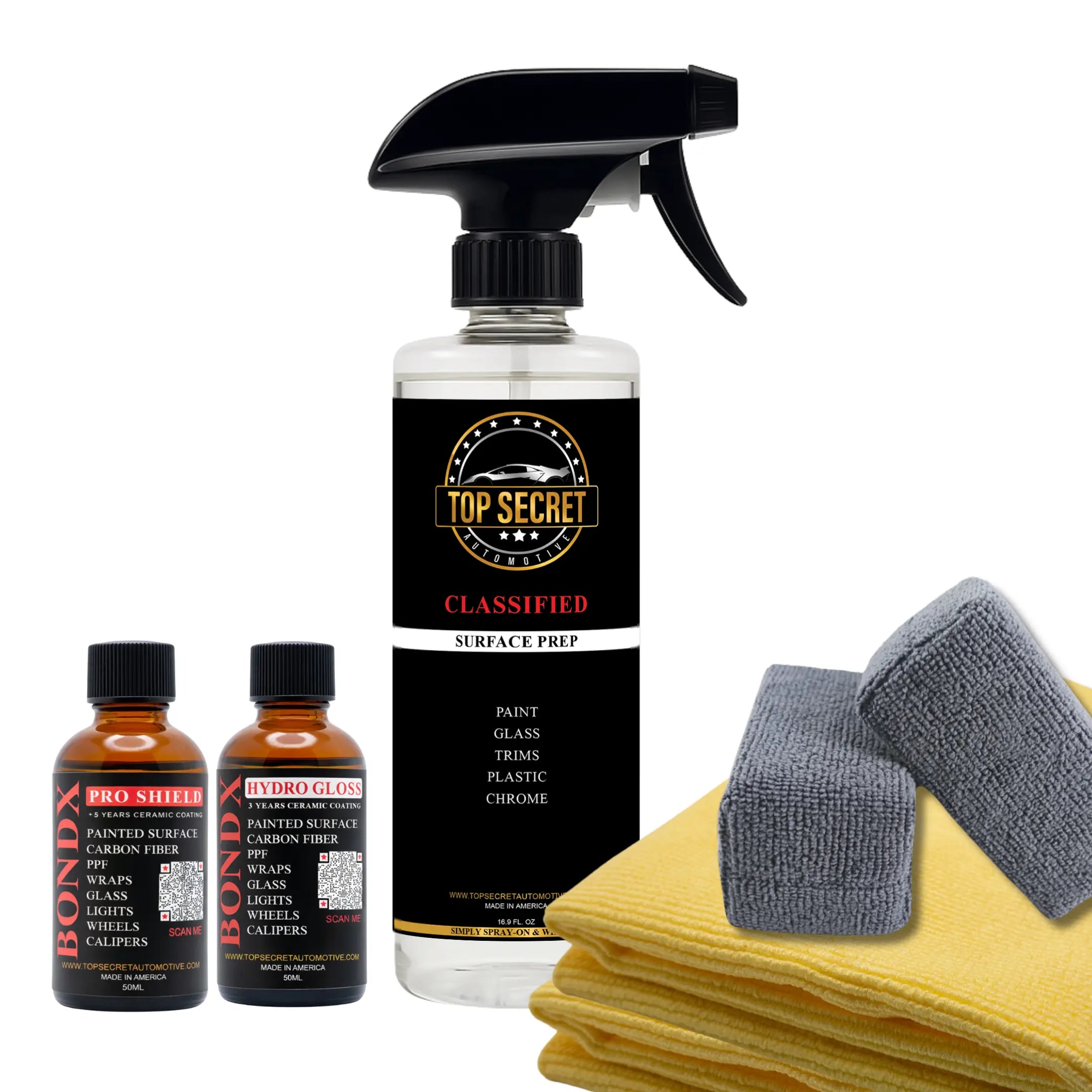 BONDX - PROFESSIONAL CERAMIC COATING KITS Top Secret Automotive