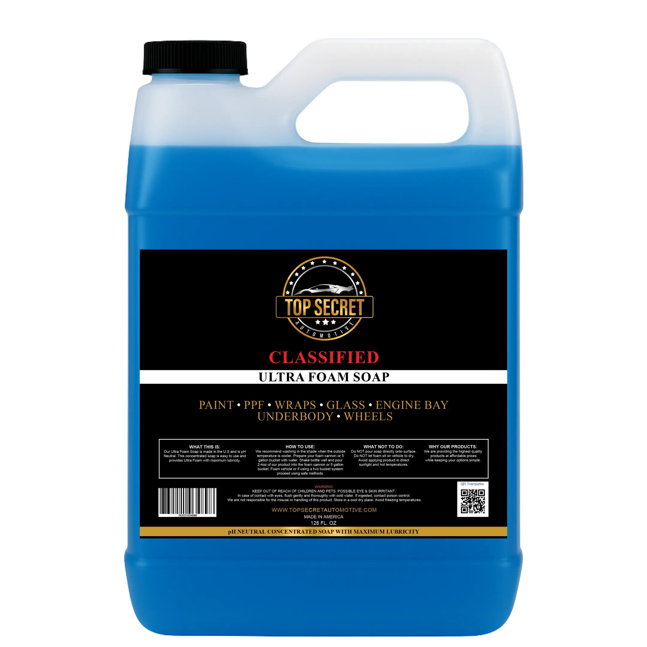 PHOAMX - ULTRA FOAM SOAP Top Secret Automotive