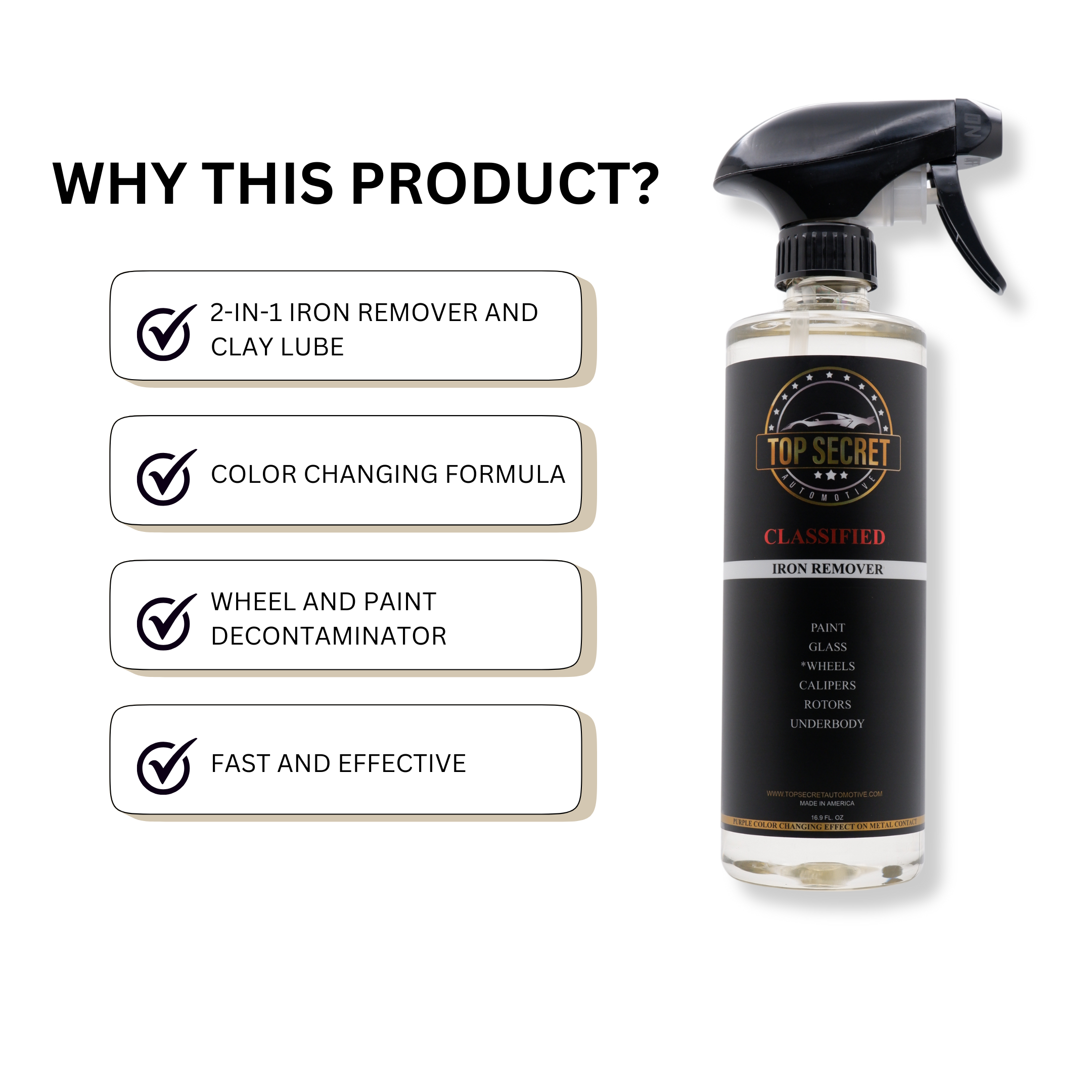 The best Iron Remover and Clay Lube!