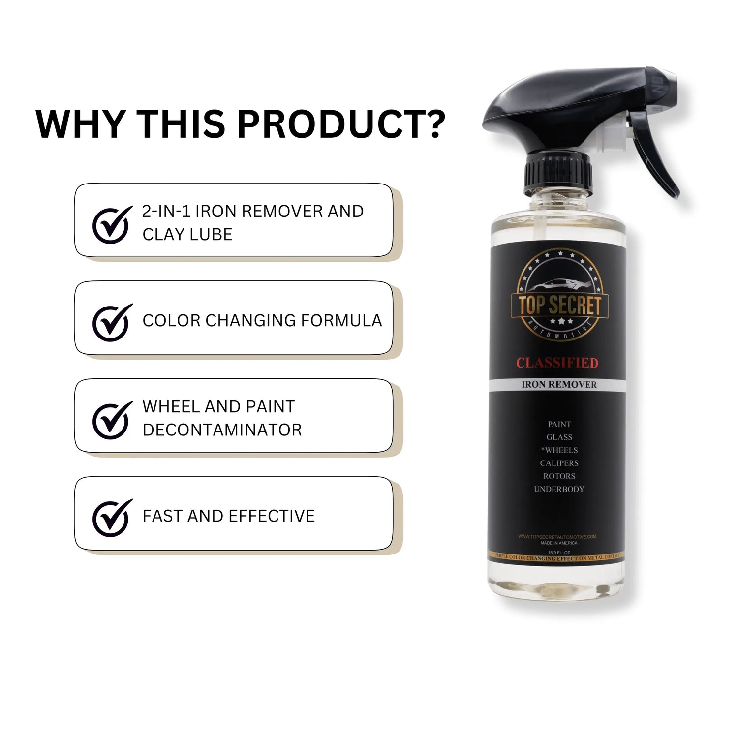The best Iron Remover and Clay Lube! - Top Secret Automotive