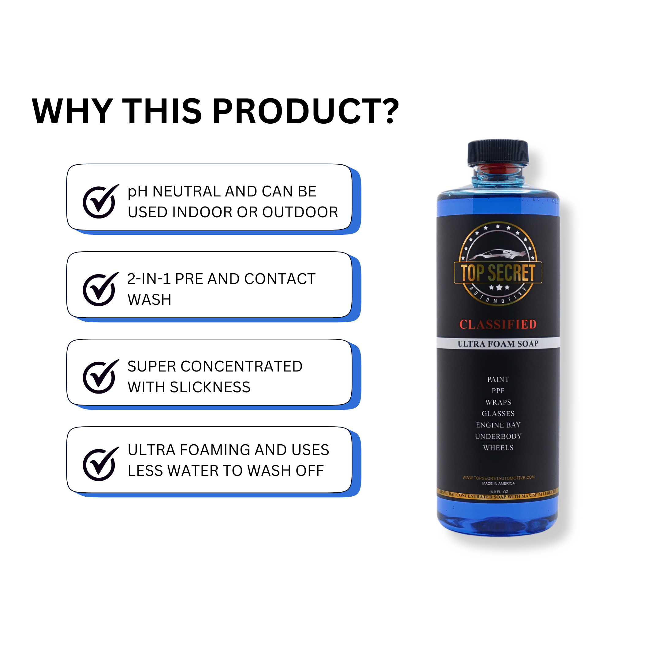 The Pre and Contact Wash Soap That Can Be Used in the Sun! - Top Secret Automotive