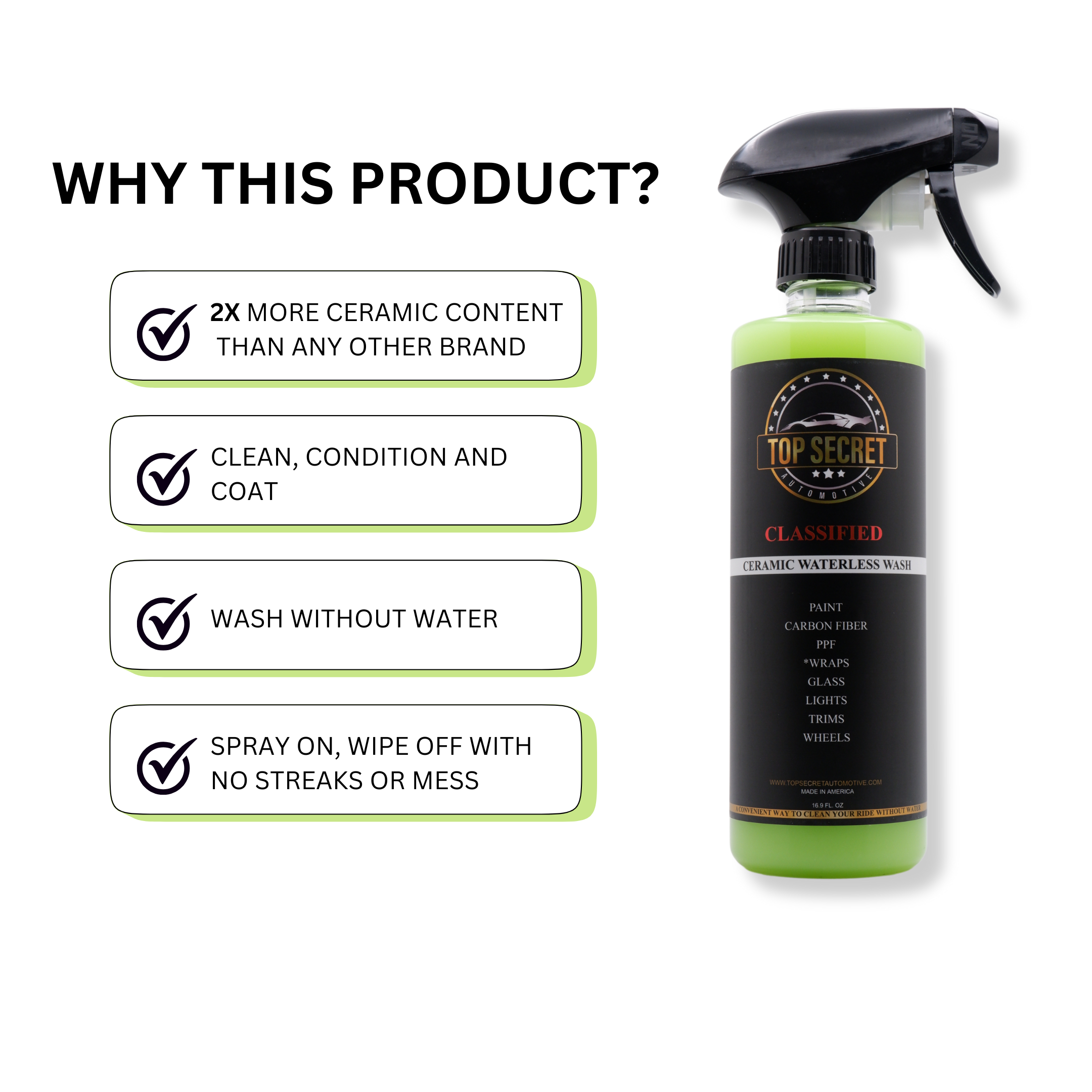 CERAMIC WATERLESS WASH