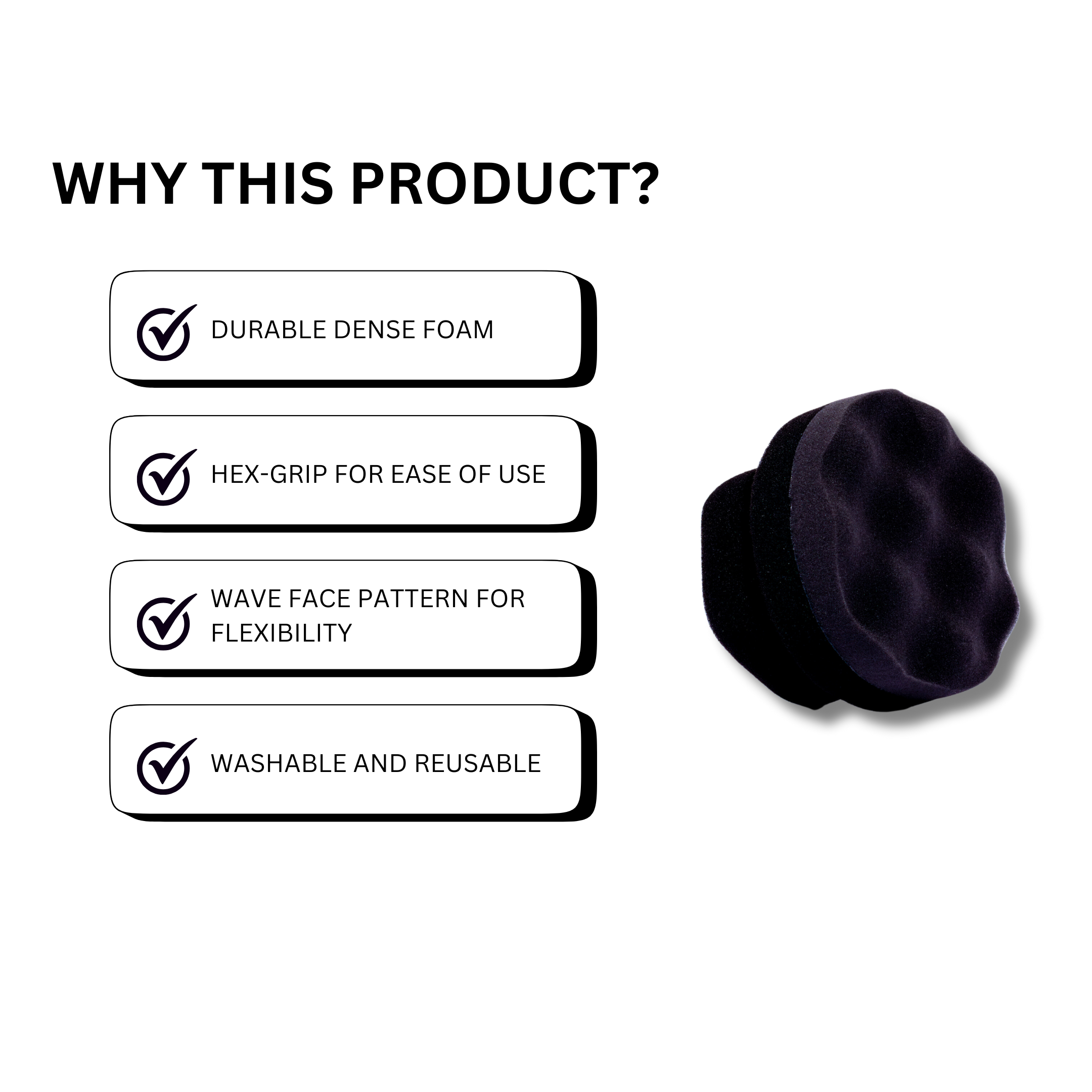 HEX-GRIP TIRE SHINE APPLICATOR