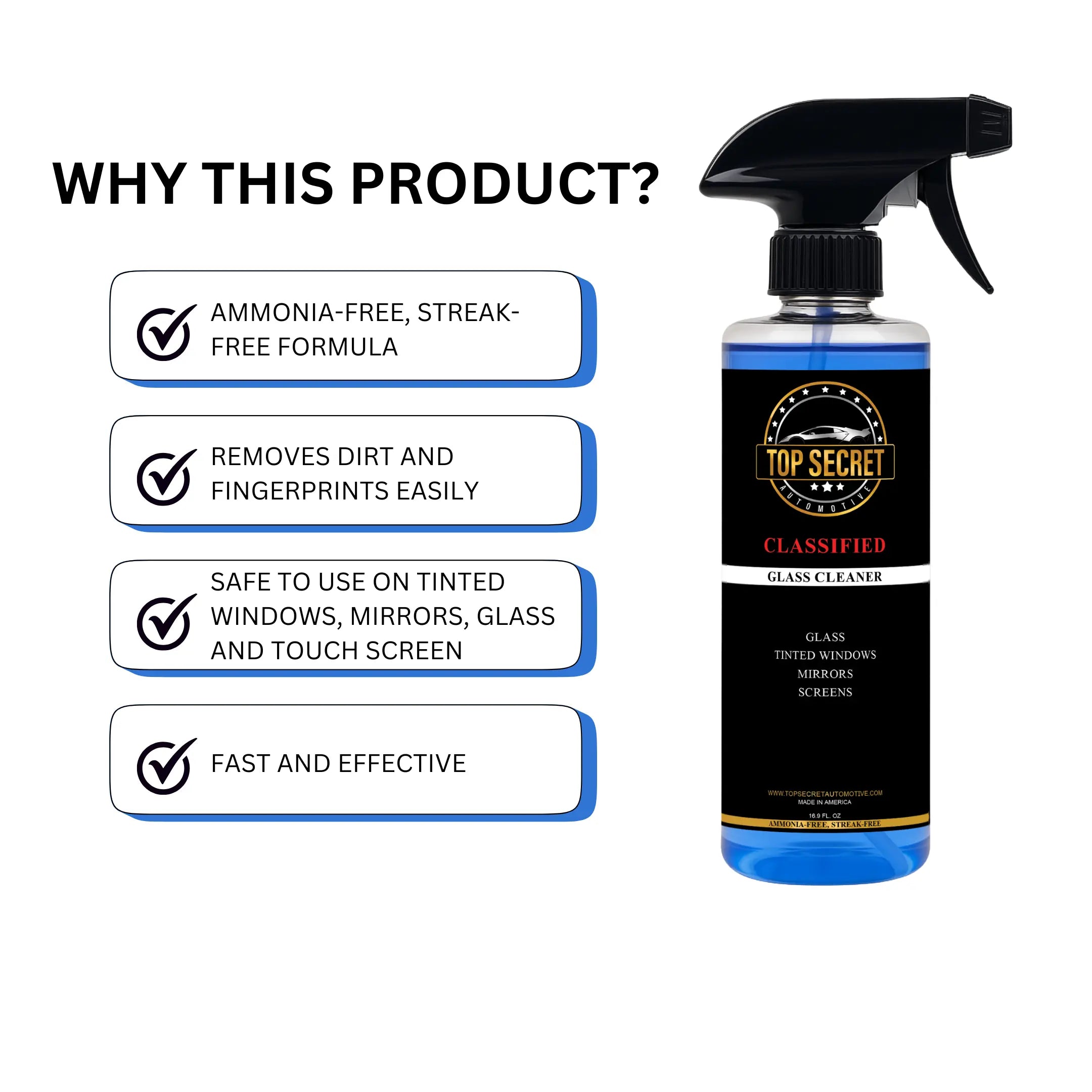 PrysmX Streak-Free Glass Cleaner 1 - Gallon Bottle (Best Value) PrysmX Streak-Free Glass Cleaner 1 - Gallon Bottle (Best Value)