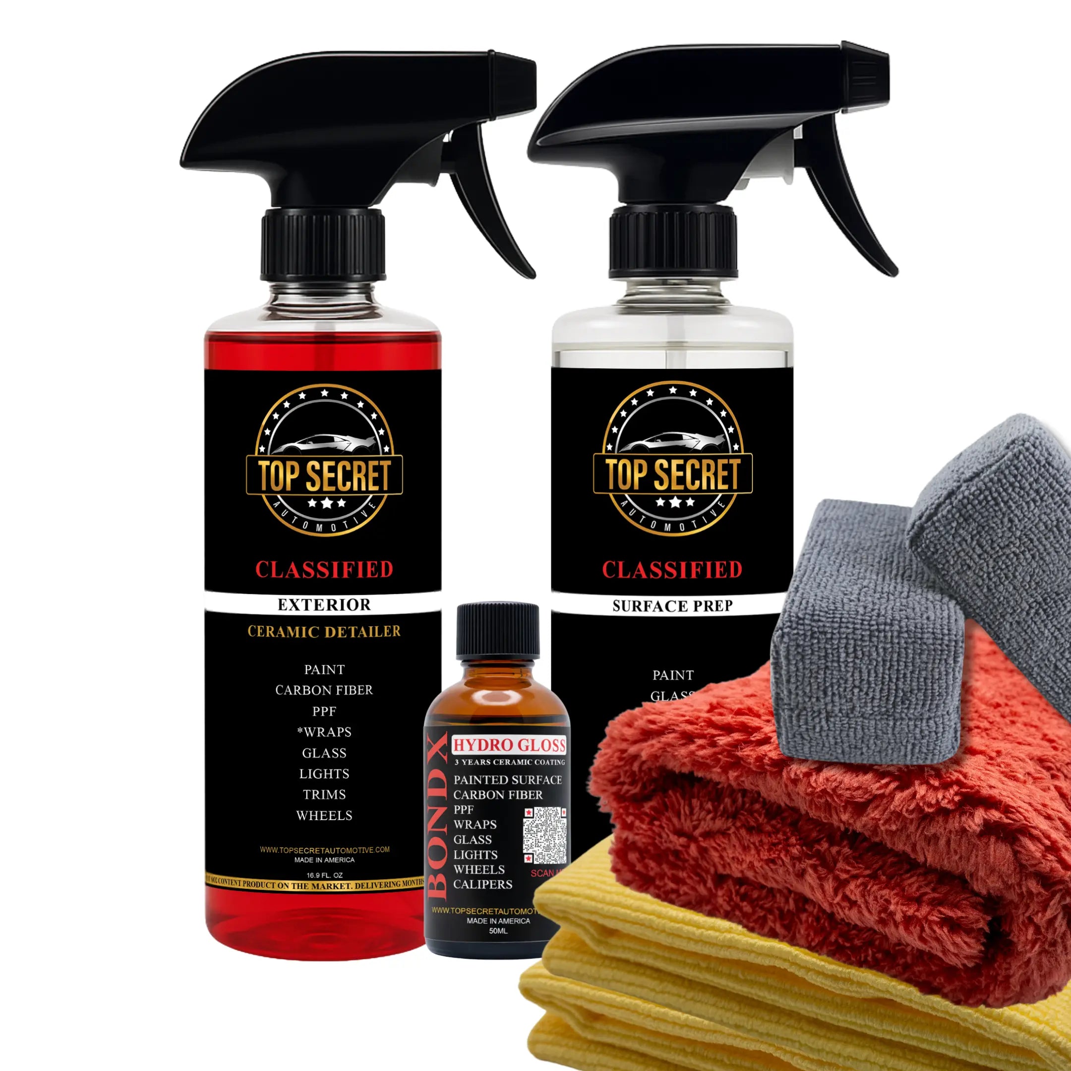 BONDX - PROFESSIONAL CERAMIC COATING KITS Top Secret Automotive