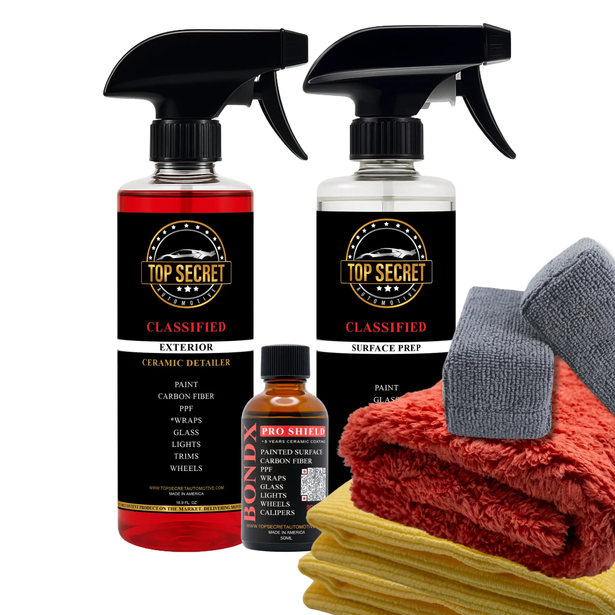 BONDX - PROFESSIONAL CERAMIC COATING KITS Top Secret Automotive