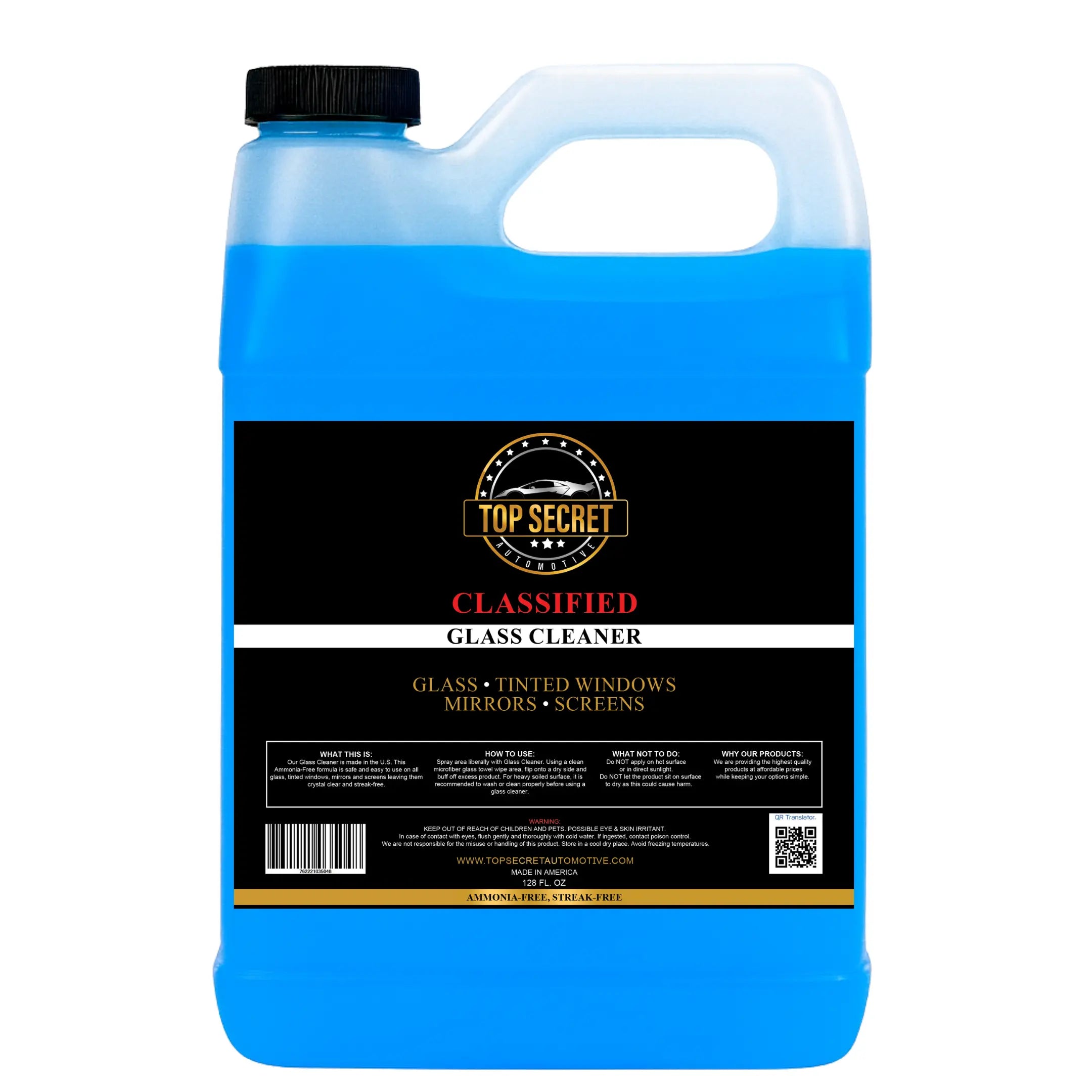 PrysmX Streak-Free Glass Cleaner 1 - Gallon Bottle (Best Value) PrysmX Streak-Free Glass Cleaner 1 - Gallon Bottle (Best Value)