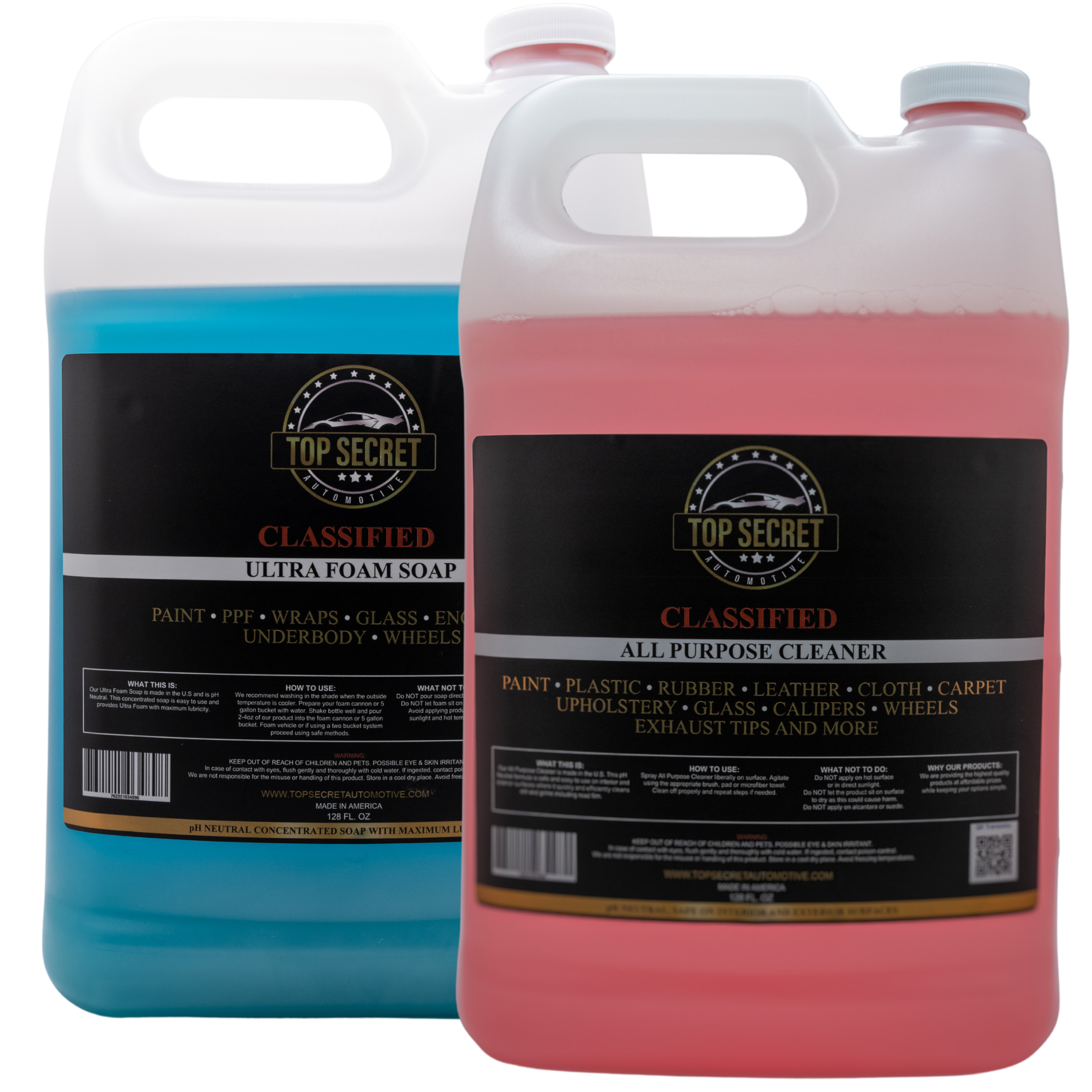 ULTRA FOAM SOAP AND ALL PURPOSE CLEANER 2 GALLON KIT