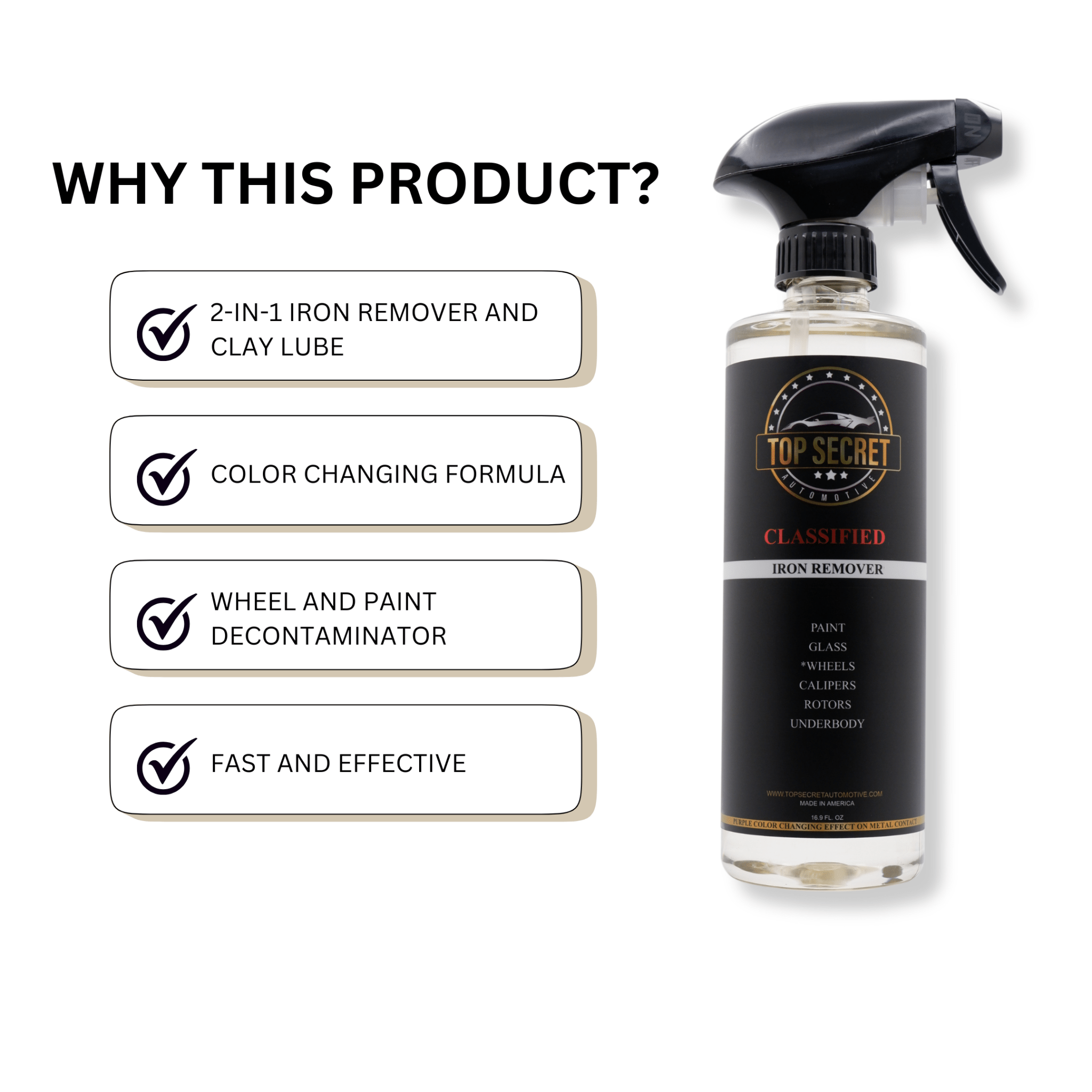 OXYDX - IRON REMOVER - Top Secret Automotive