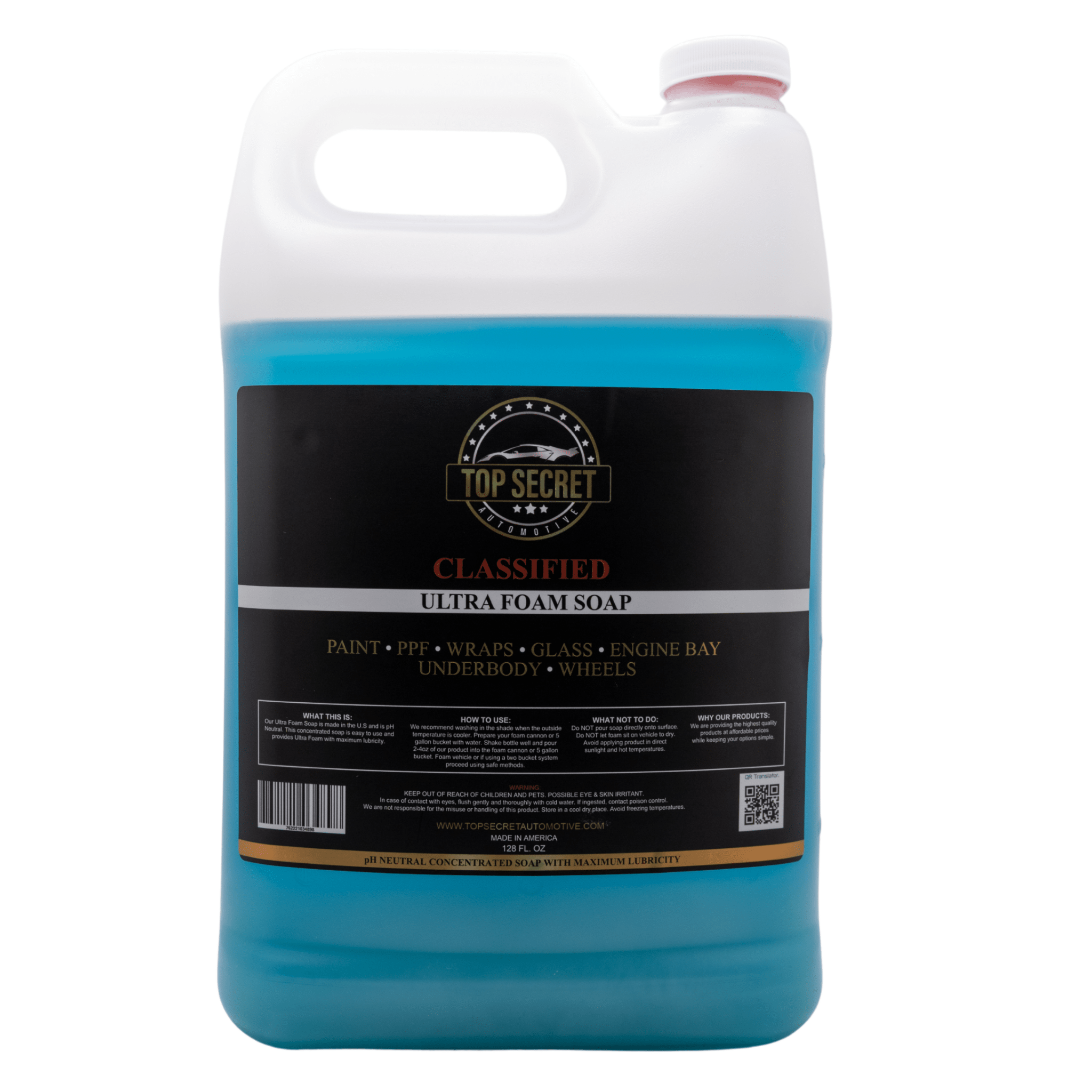 PHOAMX - ULTRA FOAM SOAP - Top Secret Automotive