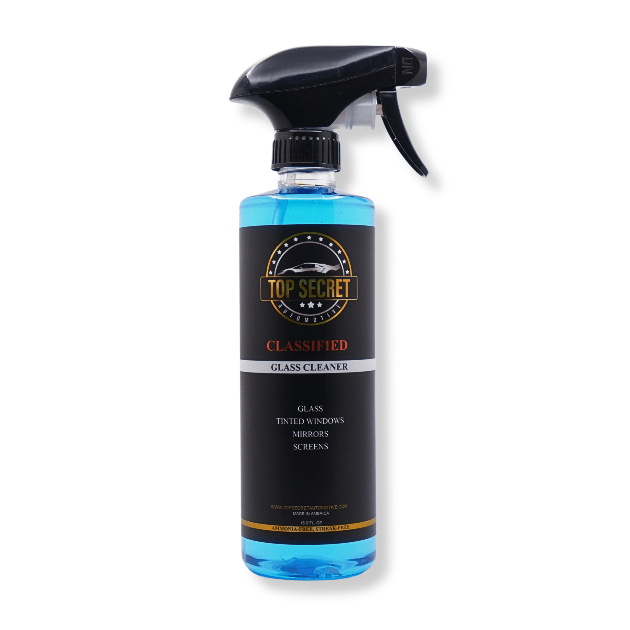 PRYSMX - GLASS CLEANER (Label with bubbles) - Top Secret Automotive