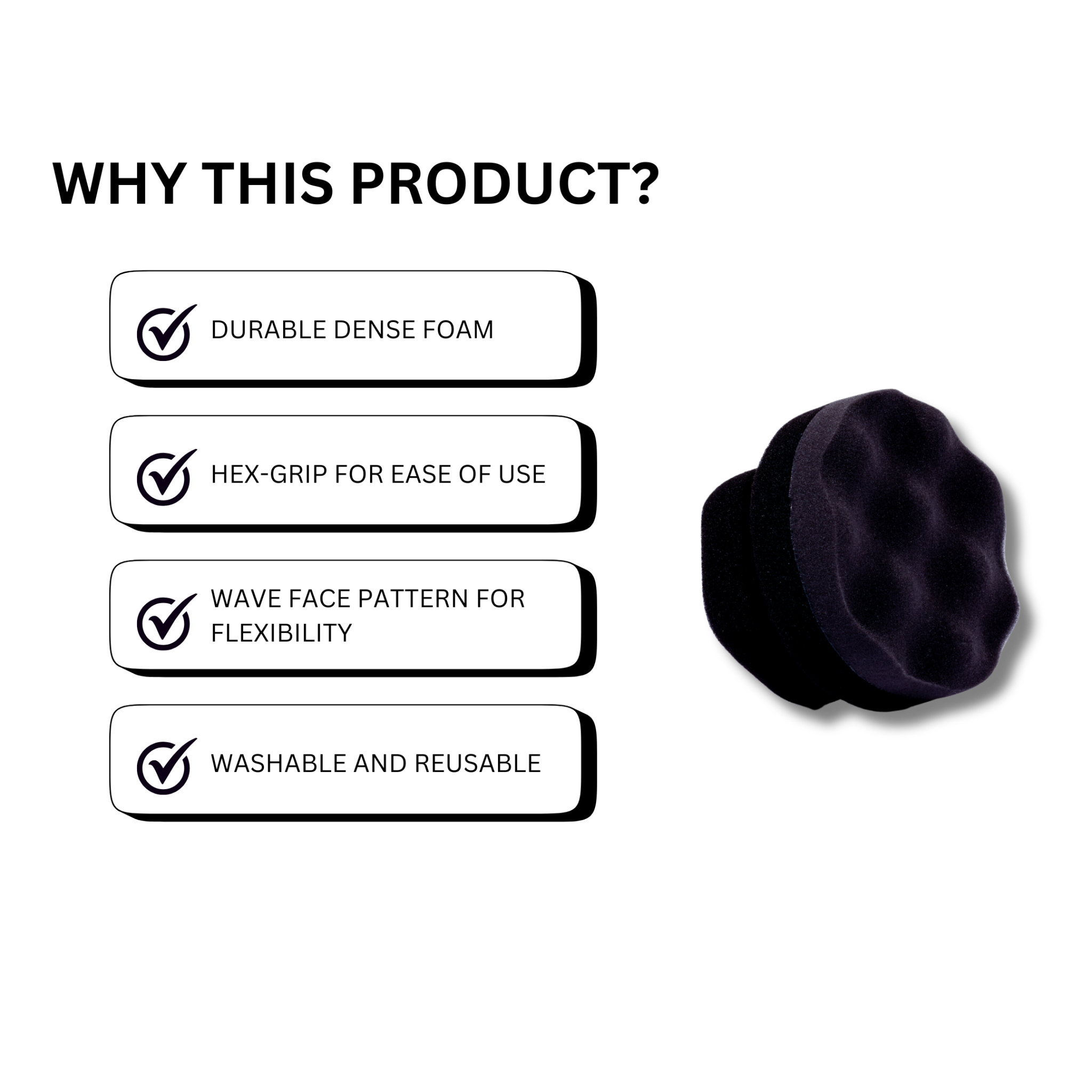 SHYNX GRIP - TIRE SHINE APPLICATOR - Top Secret Automotive